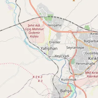 Yahşihan Haritası