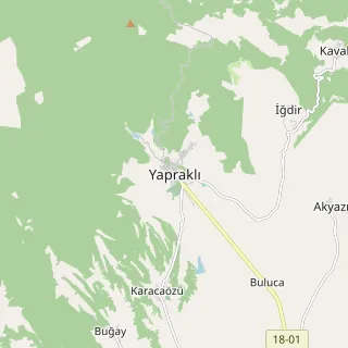 Yapraklı Haritası