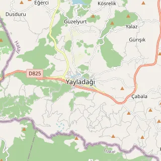 Yayladağı Haritası