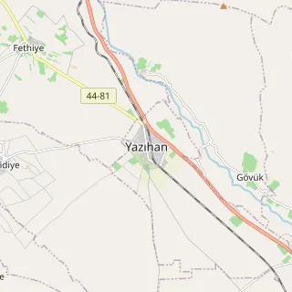 Yazıhan Haritası