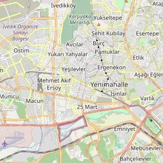 Yenimahalle Haritası