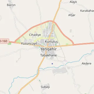 Yenişehir Haritası