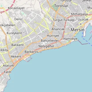 Yenişehir Haritası