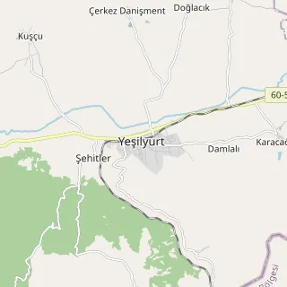 Yeşilyurt Haritası
