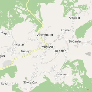 Yığılca Haritası