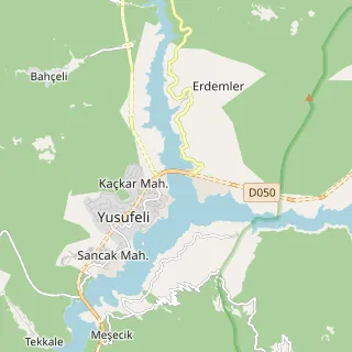 Yusufeli Haritası